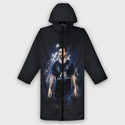 Дождевик мужской Lionel Messi Paris Saint-Germain, цвет: 3D-принт