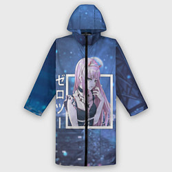 Дождевик мужской Zero Two в платье, Darling in the Franxx, цвет: 3D-принт