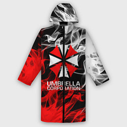 Дождевик мужской Umbrella Corporation Fire, цвет: 3D-принт