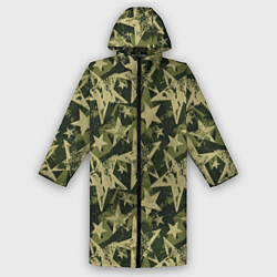 Дождевик мужской Star camouflage, цвет: 3D-принт