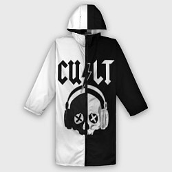 Дождевик мужской TDG CULT ACDC, цвет: 3D-принт