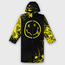 Мужской дождевик Nirvana texture смайл