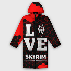 Дождевик мужской Skyrim Love Классика, цвет: 3D-принт