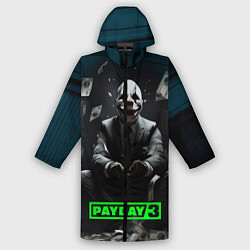 Дождевик мужской Payday 3 game, цвет: 3D-принт