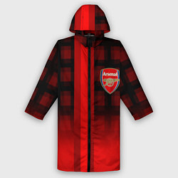 Дождевик мужской Arsenal fc sport geometry steel, цвет: 3D-принт