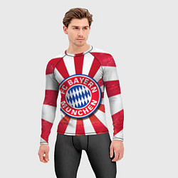 Рашгард мужской FC Bayern, цвет: 3D-принт — фото 2