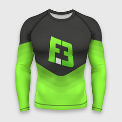 Рашгард мужской FlipSid3 Uniform, цвет: 3D-принт