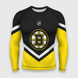 Рашгард мужской NHL: Boston Bruins, цвет: 3D-принт