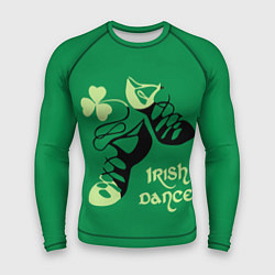 Рашгард мужской Ireland, Irish dance, цвет: 3D-принт