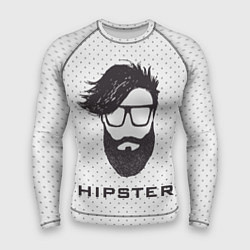 Рашгард мужской Hipster, цвет: 3D-принт