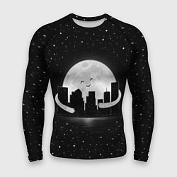 Рашгард мужской Лунные объятия, цвет: 3D-принт