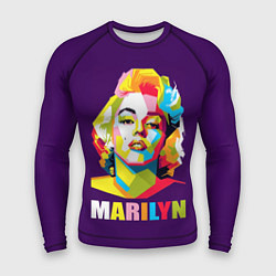 Рашгард мужской Marilyn Monroe, цвет: 3D-принт