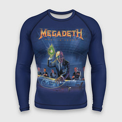 Рашгард мужской Megadeth: Rust In Peace, цвет: 3D-принт