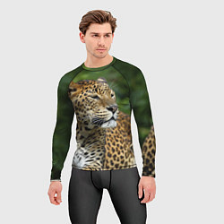 Рашгард мужской Лик леопарда, цвет: 3D-принт — фото 2
