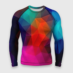 Рашгард мужской Abstraction, цвет: 3D-принт
