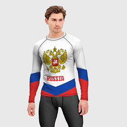 Рашгард мужской Russia Hockey Team, цвет: 3D-принт — фото 2