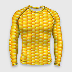 Рашгард мужской Сладкая вареная кукуруза, цвет: 3D-принт