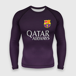 Рашгард мужской Barcelona FC: Violet, цвет: 3D-принт