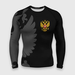 Мужской рашгард Russia - Black collection