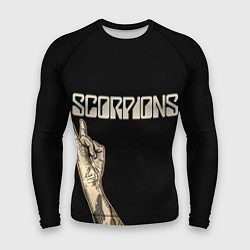 Рашгард мужской Scorpions Rock, цвет: 3D-принт