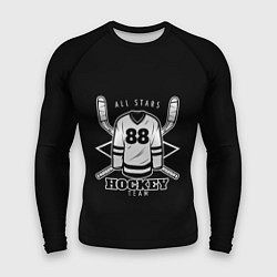 Рашгард мужской Hockey Team, цвет: 3D-принт