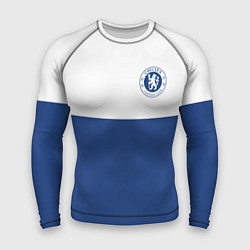 Рашгард мужской Chelsea FC: Light Blue, цвет: 3D-принт