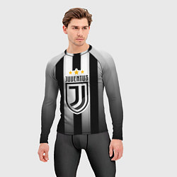 Рашгард мужской Juventus FC: New logo, цвет: 3D-принт — фото 2