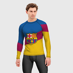 Рашгард мужской FC Barcelona 2018 Colors, цвет: 3D-принт — фото 2