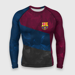 Мужской рашгард FC Barcelona: Dark polygons