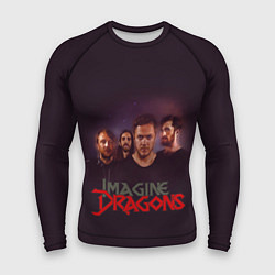 Рашгард мужской Группа Imagine Dragons, цвет: 3D-принт