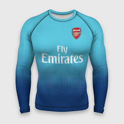 Рашгард мужской Arsenal FC: Blue Away 17/18, цвет: 3D-принт