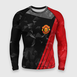 Рашгард мужской FC Manchester United: Abstract, цвет: 3D-принт