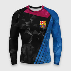Рашгард мужской FC Barcelona: Abstract, цвет: 3D-принт