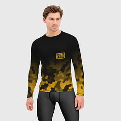 Рашгард мужской PUBG: Military Honeycomb, цвет: 3D-принт — фото 2