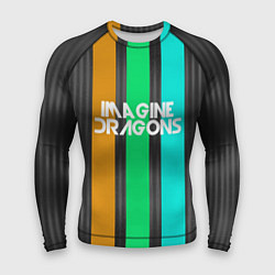 Рашгард мужской Imagine Dragons: Evolve Lines, цвет: 3D-принт