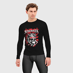 Рашгард мужской Stigmata Skull, цвет: 3D-принт — фото 2