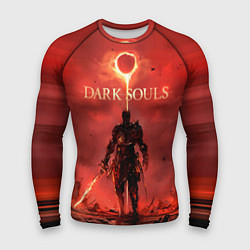 Рашгард мужской Dark Souls: Red Sunrise, цвет: 3D-принт