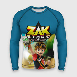 Рашгард мужской Zak Storm, цвет: 3D-принт