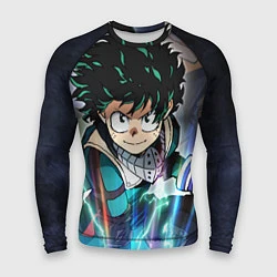 Мужской рашгард My Hero Academia синий свет