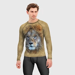 Рашгард мужской Песчаный лев, цвет: 3D-принт — фото 2
