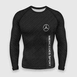 Рашгард мужской Mercedes AMG: Sport Line, цвет: 3D-принт