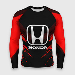 Рашгард мужской Honda: Red Anger, цвет: 3D-принт