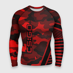 Мужской рашгард CS:GO Red Camo