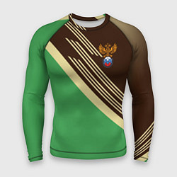 Рашгард мужской Российский футбольный союз, цвет: 3D-принт