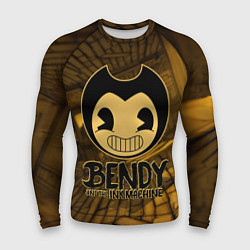 Рашгард мужской Black Bendy, цвет: 3D-принт