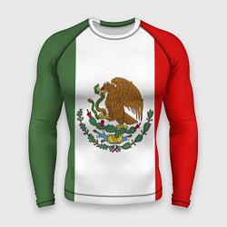 Рашгард мужской Мексиканский герб, цвет: 3D-принт