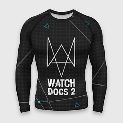 Рашгард мужской Watch Dogs 2: Tech Geometry, цвет: 3D-принт