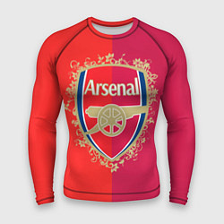 Рашгард мужской FC Arsenal - emblem, цвет: 3D-принт