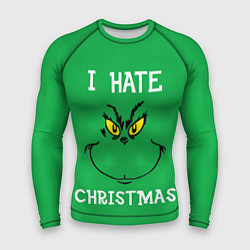 Мужской рашгард I hate christmas