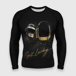 Рашгард мужской Daft Punk: Get Lucky, цвет: 3D-принт